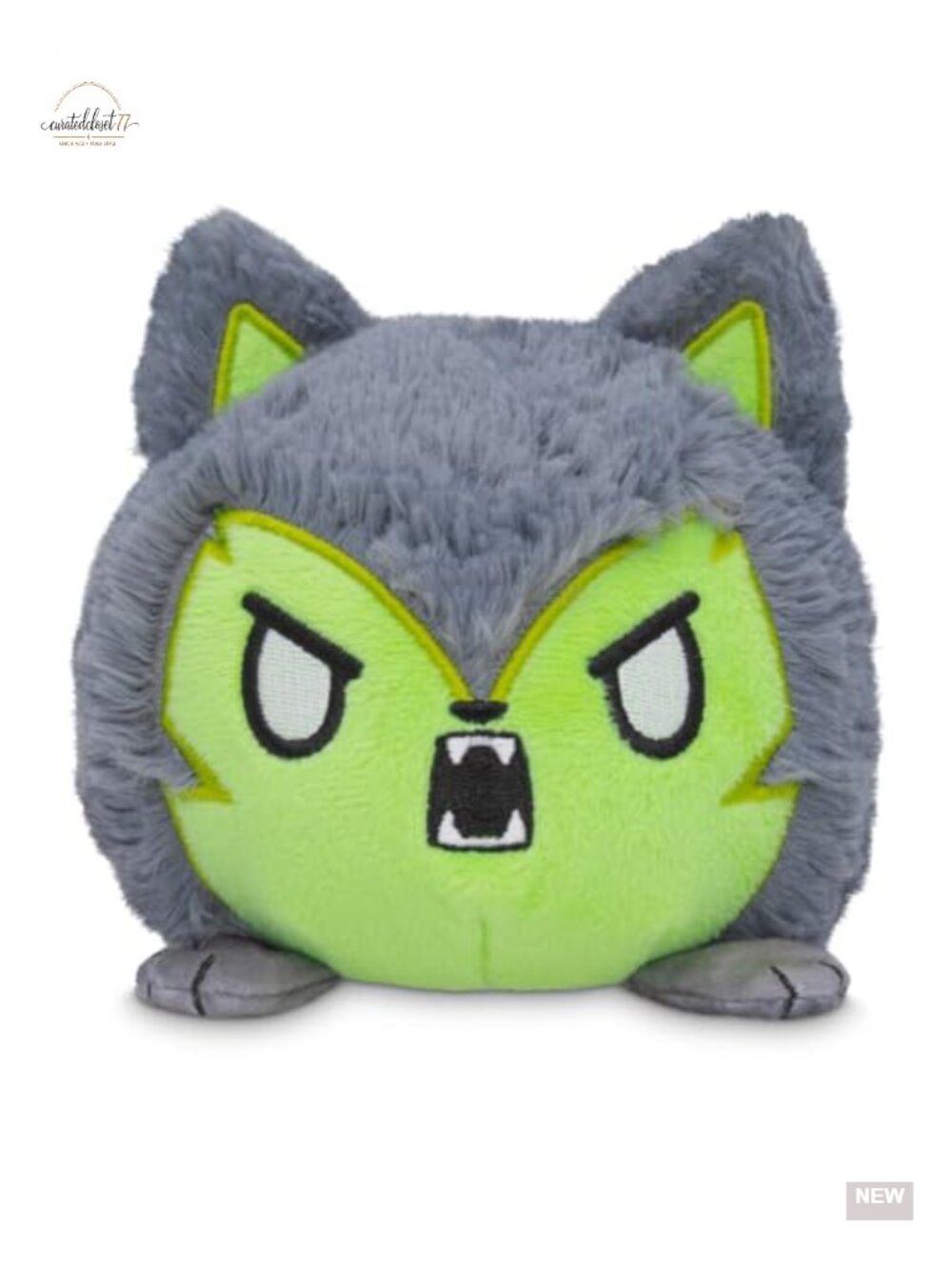 Reversible TeeTurtle Werewolf Plushie Halloween Glow in Dark Stuffed Animal Toy